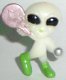 Alien als Tennisspieler