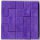 2000 Schachbrett-Puzzle lila