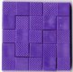 2000 Schachbrett-Puzzle lila