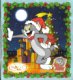 2006 Weihnachten - Tom und Jerry - Tom Plüsch - NUR BPZ