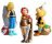2006 Asterix Wickinger - 10 Figuren SATZ
