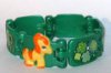 Pony-Armbänder - grün