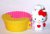 2015 Ostern - Hello Kitty mit Muffin + BPZ
