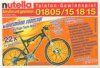 Nutella 2002 - Gewinnspielkarte Bike