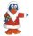 2004 Weihnachten - Tanzender Pinguin + BPZ