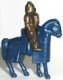 K97 Ritter - Pferd blau