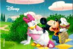 RK - Mickey Mouse 2004 - Picknick - Puzzle o.l.
