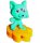 Kreative Tiere - Stickerbox Wolf 1