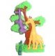 1995 Afrika Puzzle - Giraffe und Affe