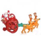 2001 Schnell zur Bescherung - Rentierschlitten + BPZ
