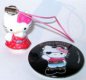 Hello Kitty - Figur mit Button Nr. 3