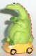 Dinotaxi - Dino grün 2