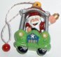 2003 Weihnachtsmann mit Auto - Anhänger