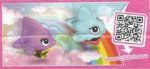 Tierische Clips für Mädchen - BPZ Fisch hellblau