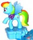 2015 Weihnachten Mädchen - My little Pony - Rainbow Dash