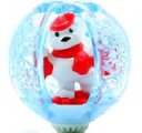 2019 Witzige Weihnachtswirbler - Eisbär mit BPZ