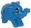 Elefant blau