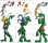 2006 Popstar Grillys -- Sticker Set 1