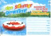 Gewinnspielkarte 2009 - den Sommer genießen