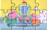 Salati Preziosi - Magnet-Puzzle - Peppa Pig 1 mit BPZ