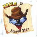 Wilder Westen -- Fenster-Sticker Steven Star