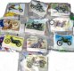 Grisoni - 10 verschiedene Motorräder ca. 70er Jahre