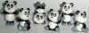 Mühlbauer - Pandas - 6 Figuren - SATZ