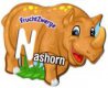 2011 Bedrohte Tiere N - Nashorn