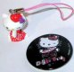 Hello Kitty - Figur mit Button Nr. 6
