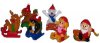 2010 Weihnachtsschlitten 2 - 6 Figuren SATZ