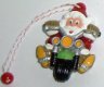 2003 Weihnachtsmann mit Motorrad - Anhänger