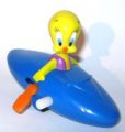 Tweety in Paddelboot