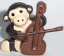 Funny Monkeys - Affe mit Bass