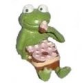 1996 Frosch mit Torte