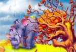 RK - Winnie Pooh 2005 - Herbst - Puzzle o.r.