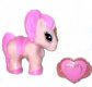 Ponys mit Fingerring - Pony rosa