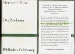 Hesse, Hermann - Der Zauberer