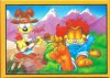Garfield - Puzzle 1998 - als Cowboy