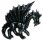 Dragons 1 - Drache 8 silber-schwarz