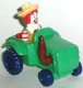 Ronald McDonald mit Traktor