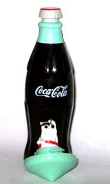 BK 1999 - Coca-Cola Flasche mit Kreisel - zum Schließen ins Bild klicken