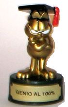 Golden Garfield Statuen - Figur 2 - zum Schließen ins Bild klicken