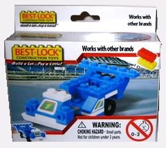 Best-Lock - Rennwagen blau - zum Schließen ins Bild klicken