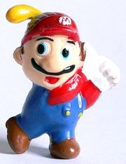 1995 Super Mario 1 - Mario mit Golfschläger - zum Schließen ins Bild klicken
