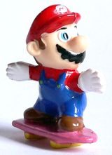 1996 Super Mario 2 - Mario mit Skateboard - zum Schließen ins Bild klicken