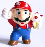 1996 Super Mario 2 - Mario mit Pilz - zum Schließen ins Bild klicken
