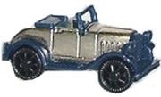 1995 Metall Oldtimer - Plymouth blau - zum Schließen ins Bild klicken