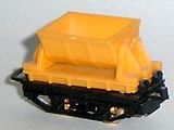 1996 Schüttgutzug - Muldenwagen gelb - zum Schließen ins Bild klicken