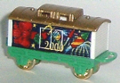 1999 Weihnachts-Zug - Waggon 2000 - zum Schließen ins Bild klicken