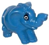 Elefant blau - zum Schließen ins Bild klicken